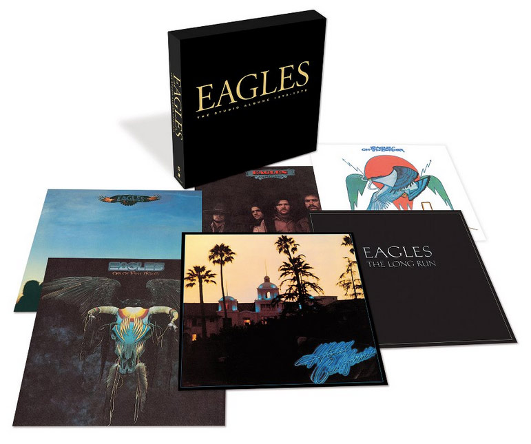 ROCKLAND THE EAGLES "The studio albums 19721979" (Boxset 2013)